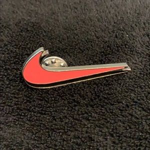 Authentic Nike Enamel Swoosh Pin - Pink